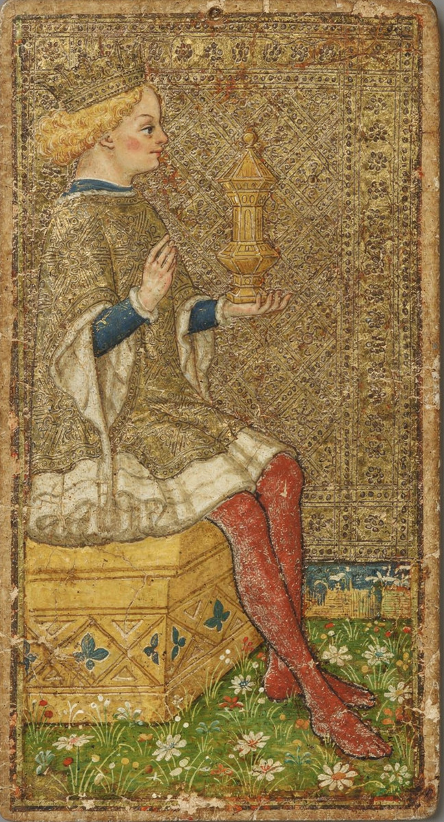 The King of Cups · Fable reconstruction after the Bergamo card