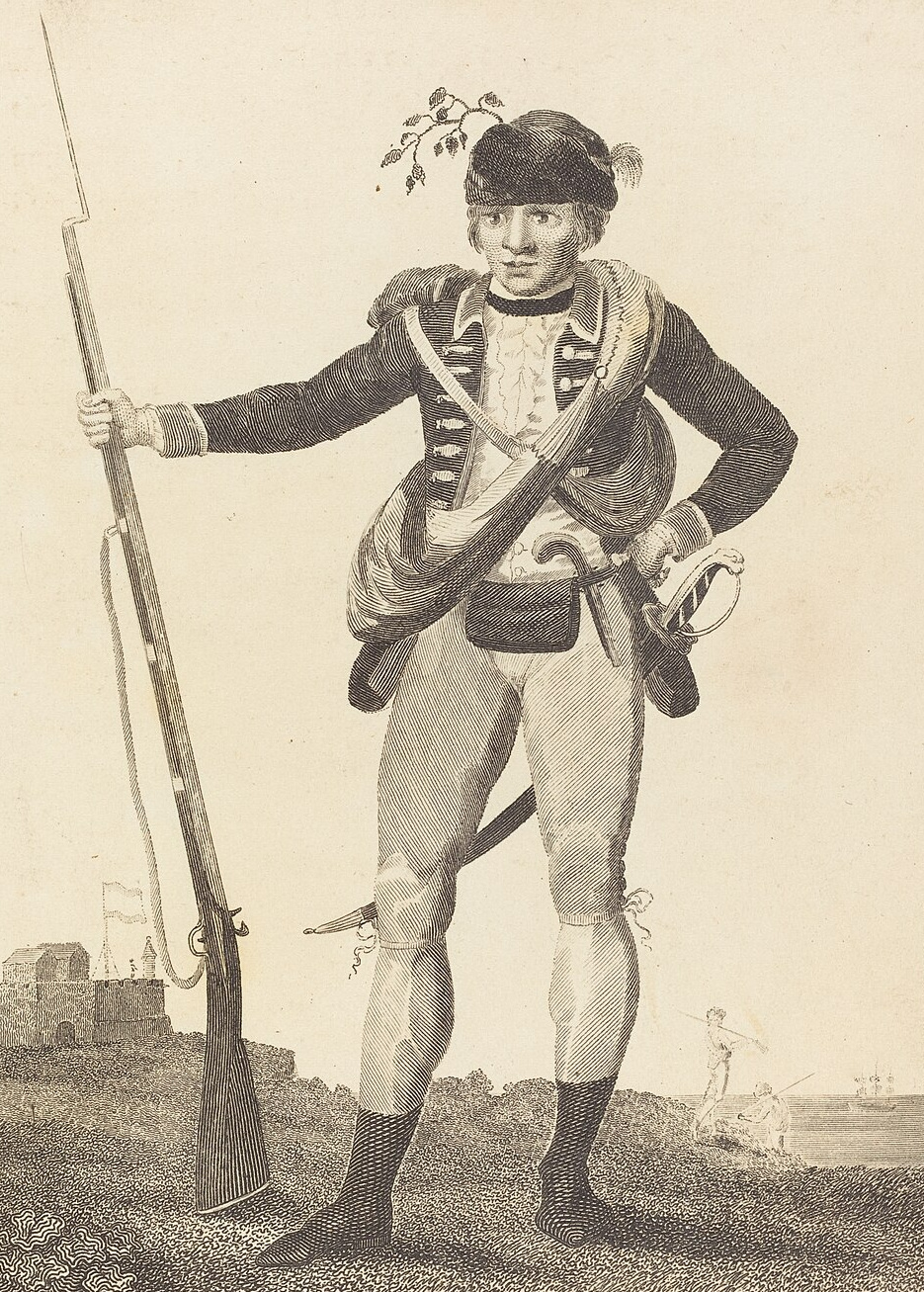 Museum original: A Private Marine of Colonel Fourgeoud's Corps