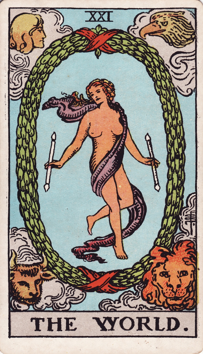 The World (XXI) · Rider–Waite–Smith