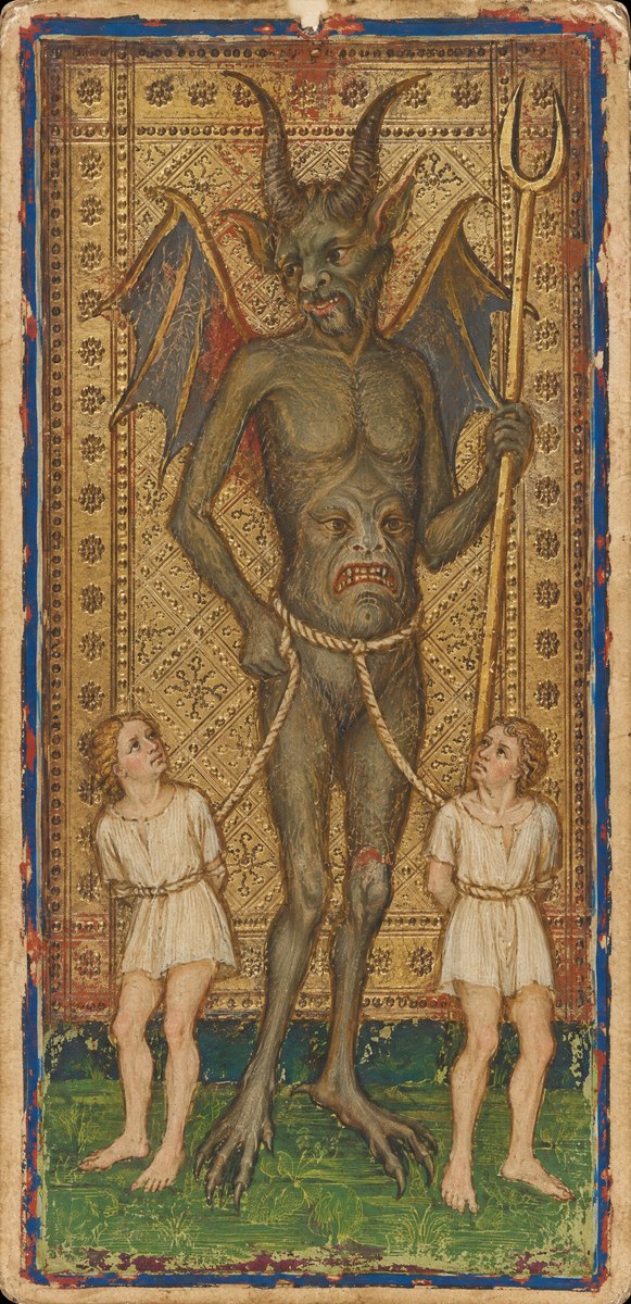 The Devil · Fable reconstruction of a lost card