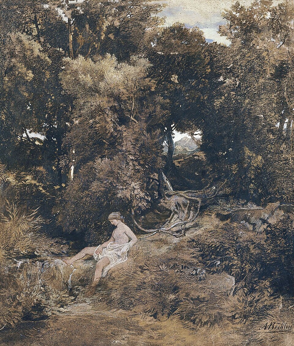 Museum original: A Nymph at the Fountain