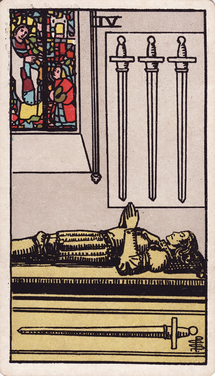 The Four of Swords · Rider–Waite–Smith