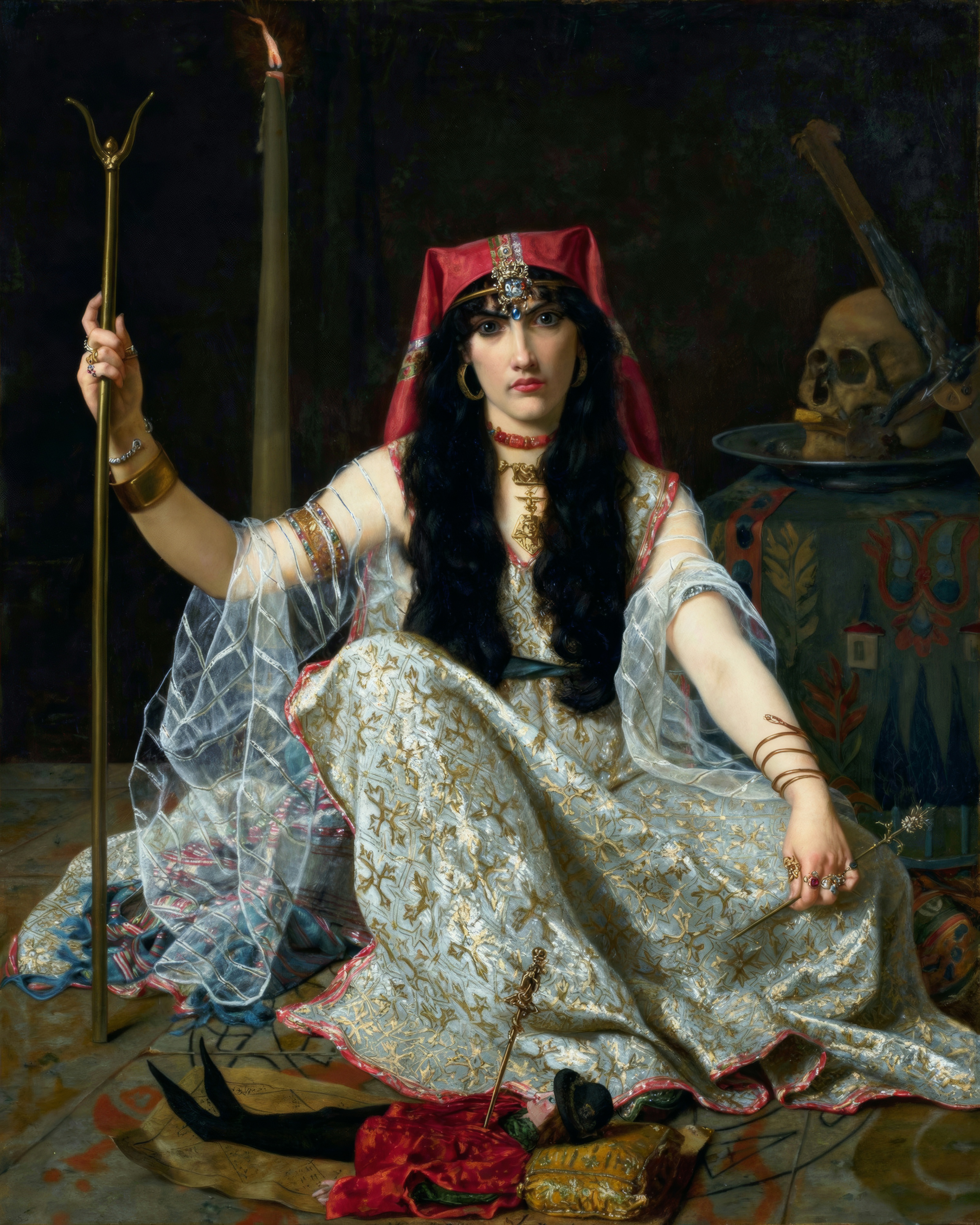 Halloween — The Scarlet Oracle — actual catalogue portrait-style example