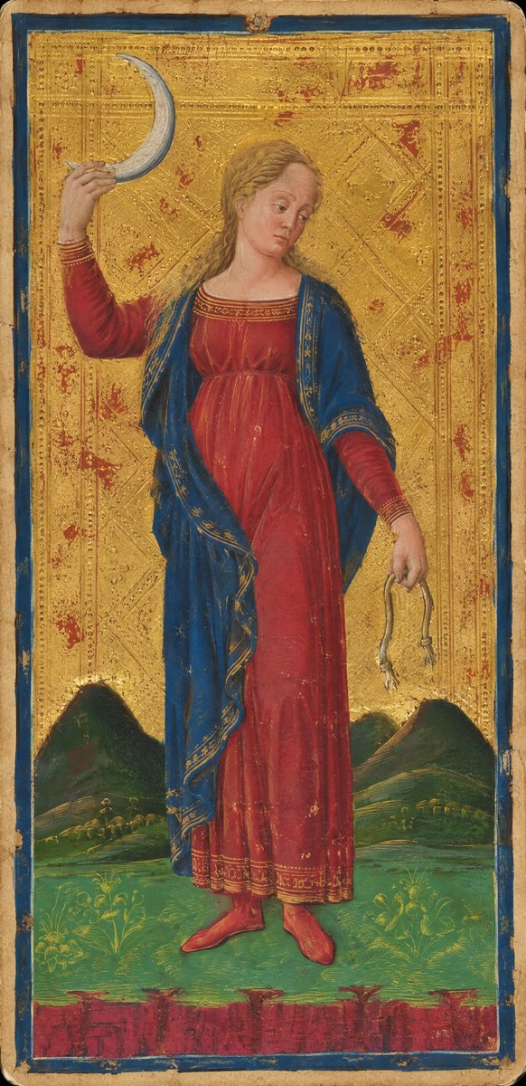 The Moon · Fable reconstruction after the Bergamo card