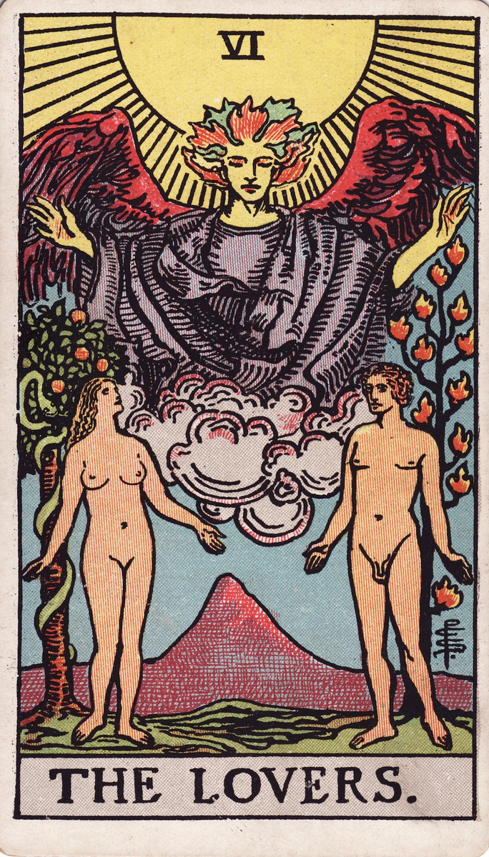 The Lovers (VI) · Rider–Waite–Smith