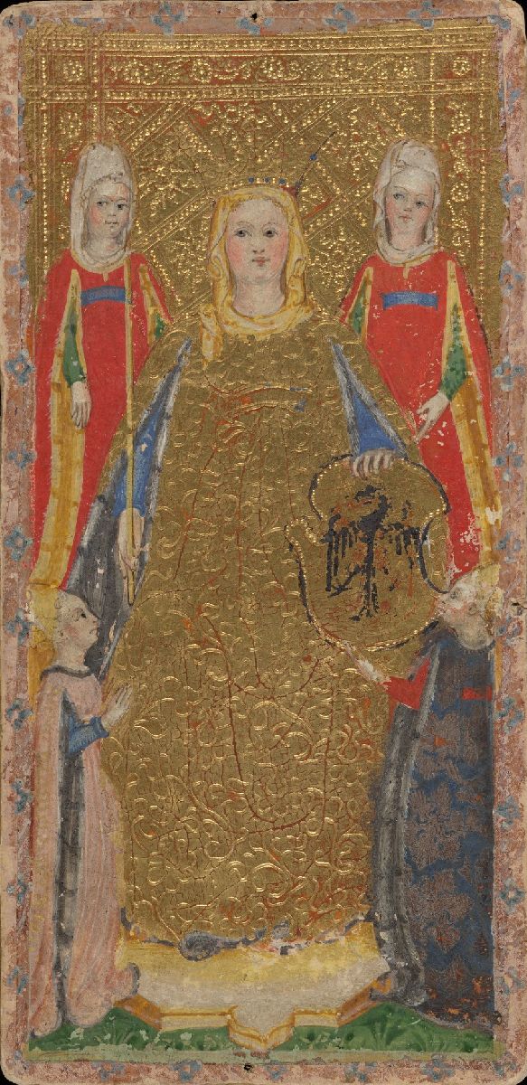 The Empress · Cary-Yale Visconti tarot, Milan, 1440s · Yale (public domain)