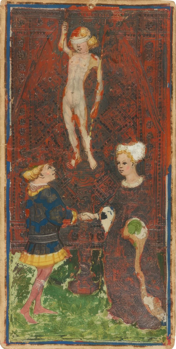 The Lovers · Visconti–Sforza tarot · Morgan Library & Museum
