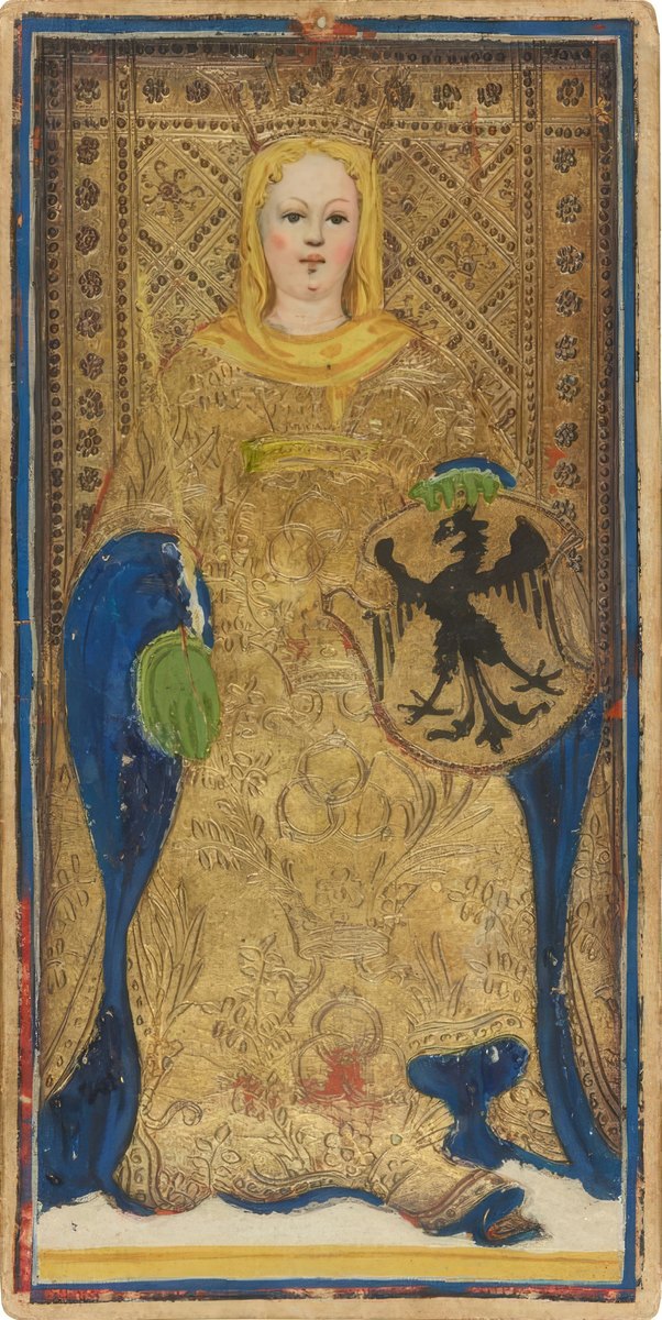 The Empress · Visconti–Sforza tarot · Morgan Library & Museum