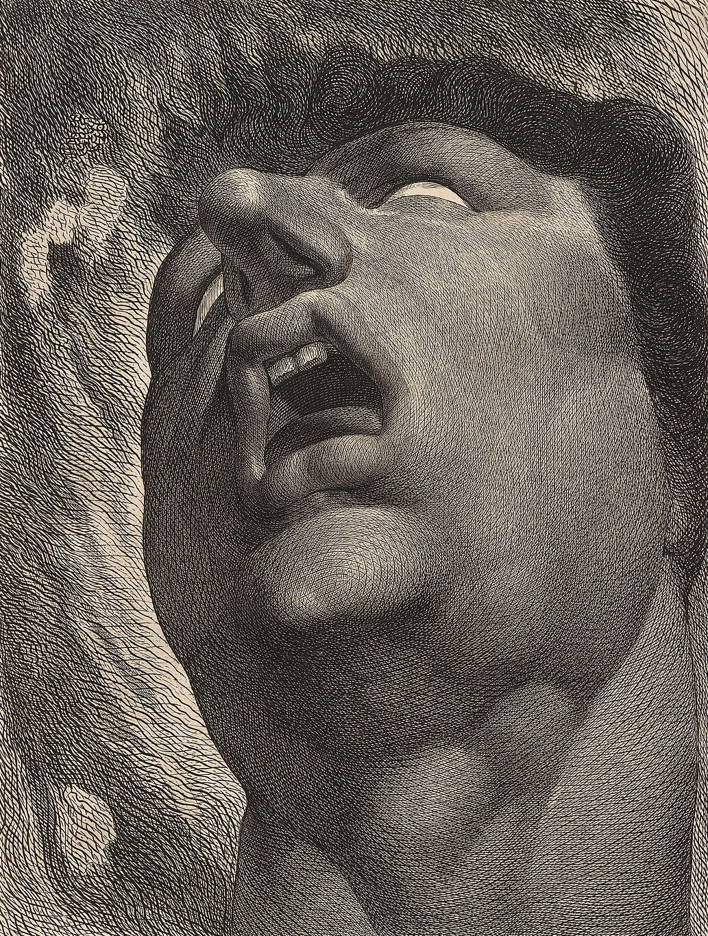 Museum original: Satan, after Fuseli