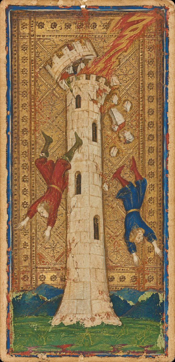The Tower · Fable reconstruction of a lost card