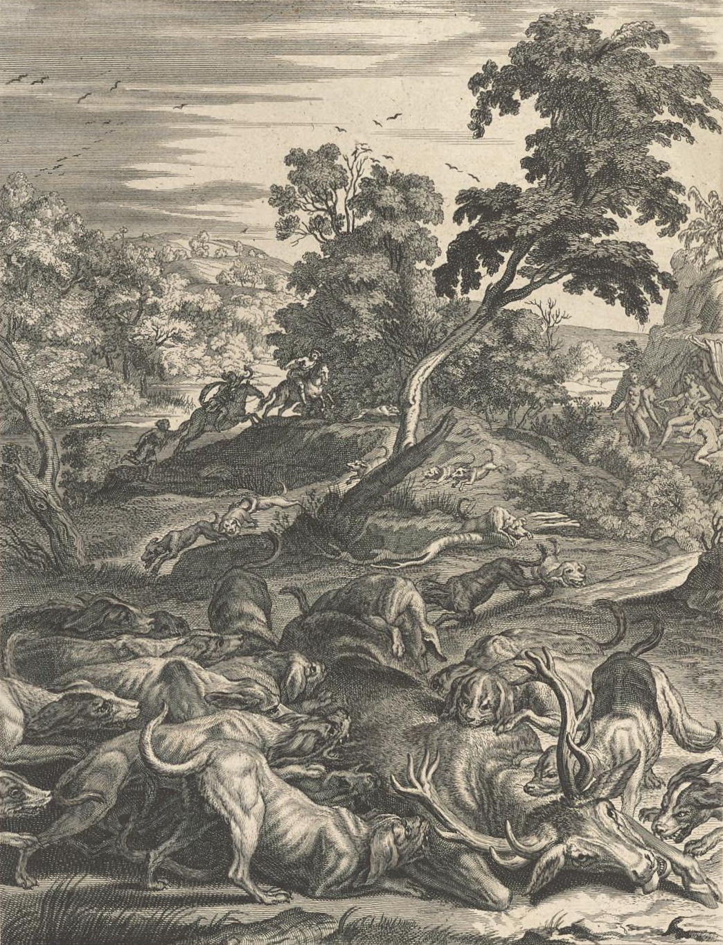 Museum original: Actaeon Transformed into a Stag