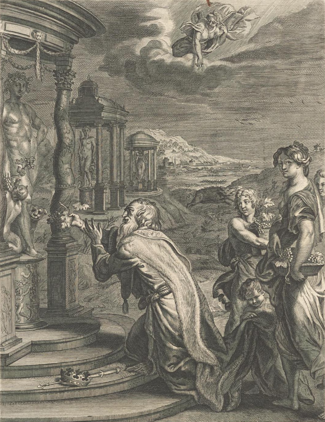 Museum original: Oeneus and the Calydonian Boar