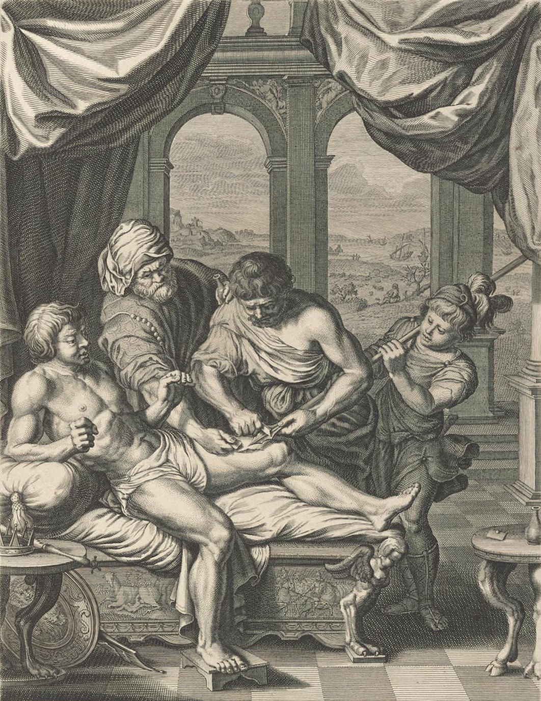 Museum original: Telephus Healed by Achilles’ Spear