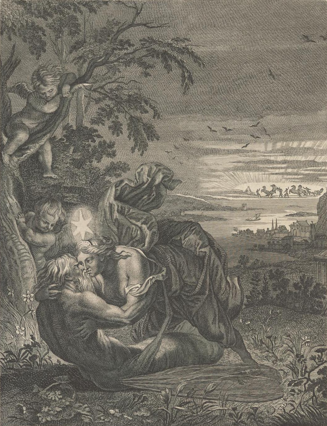 Museum original: Tithonus and Aurora