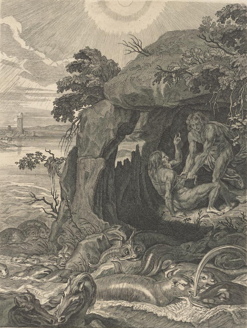 Museum original: Aristaeus and Proteus