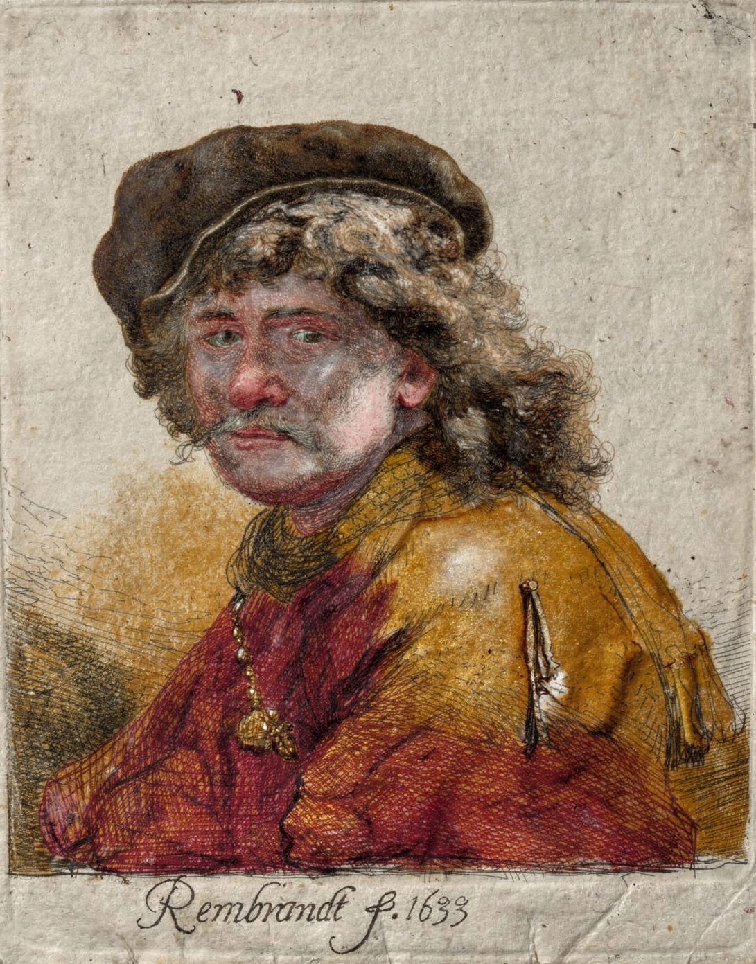 Surrealium edition: Self-Portrait in a Cap and Scarf