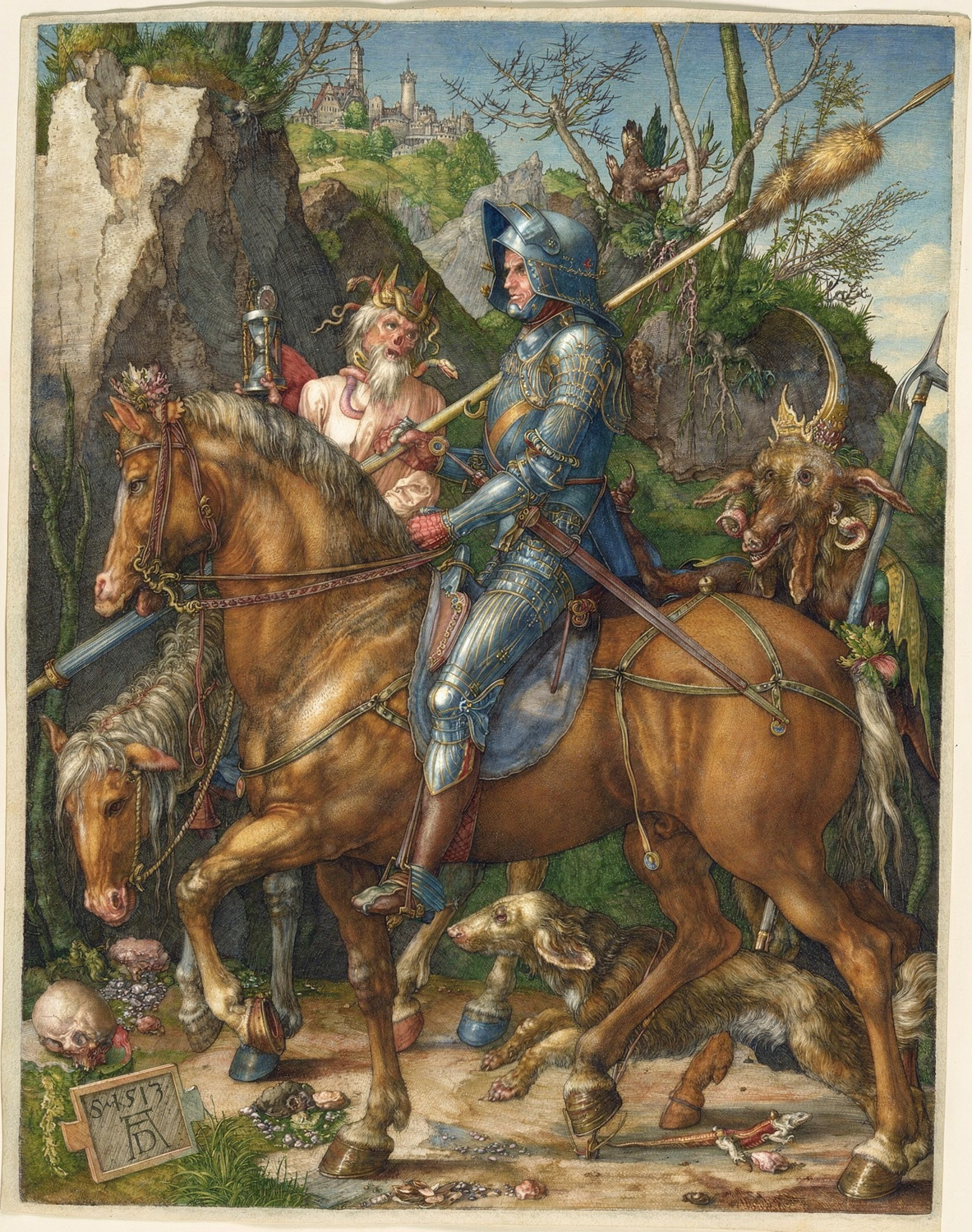 Surrealium edition: Knight, Death, and the Devil