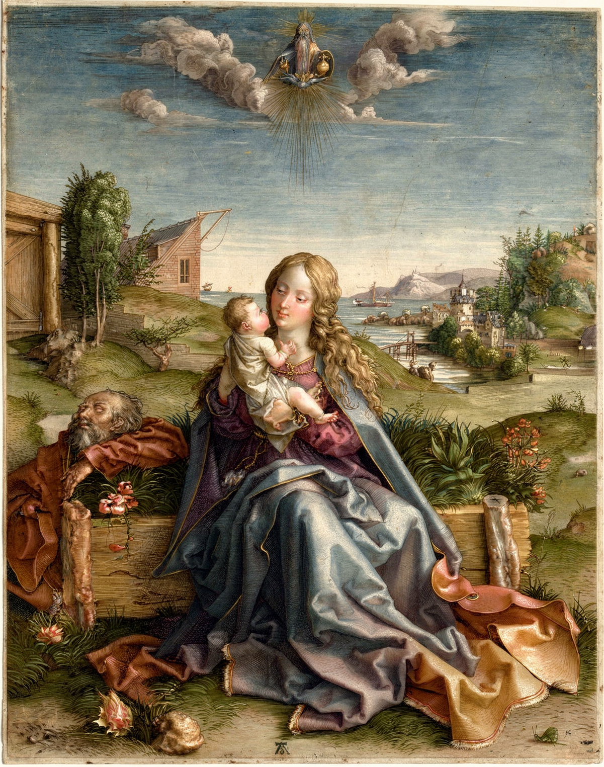 Surrealium edition: The Holy Family with the Butterfly