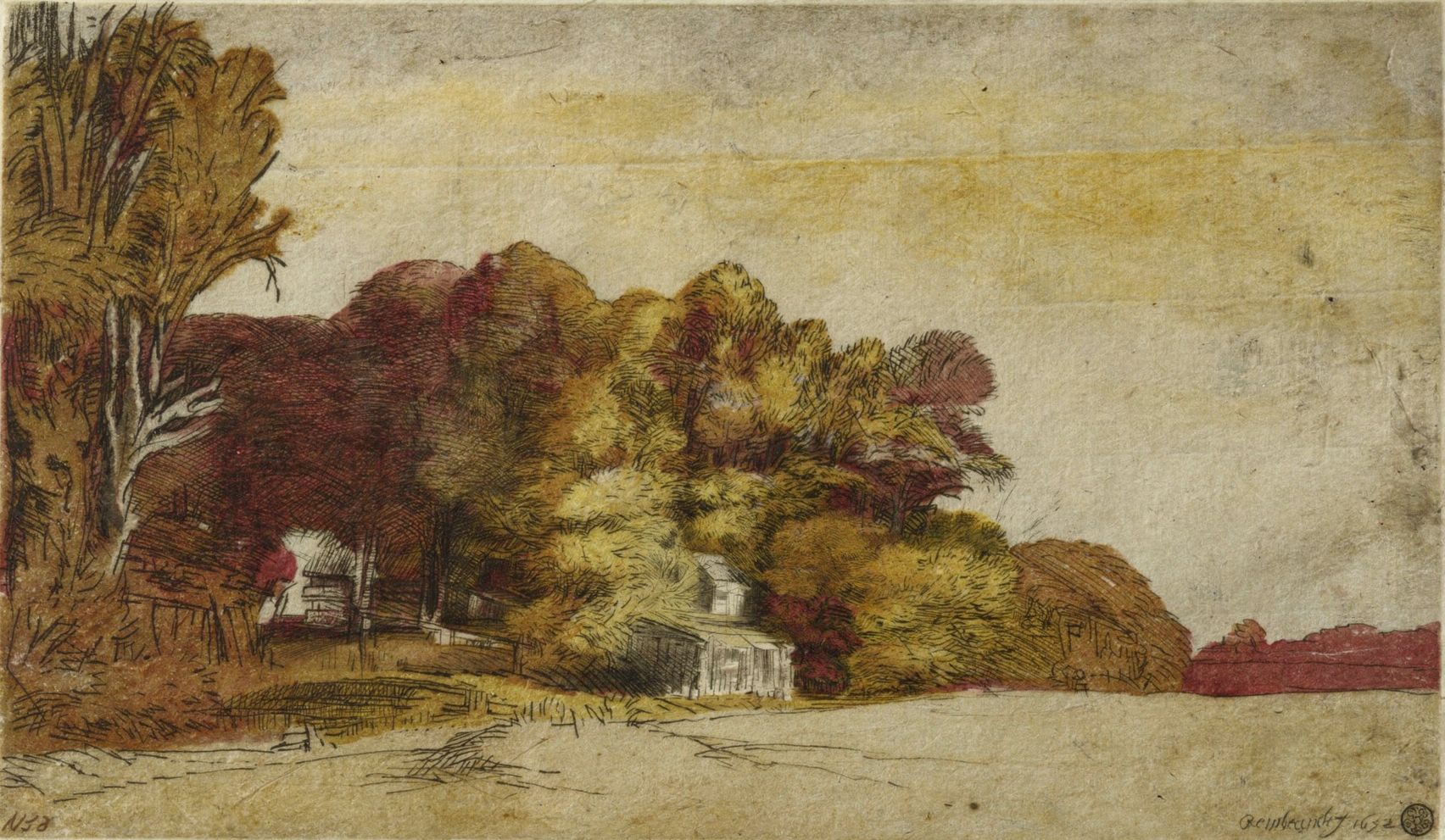 Surrealium edition: Clump of Trees with a Vista