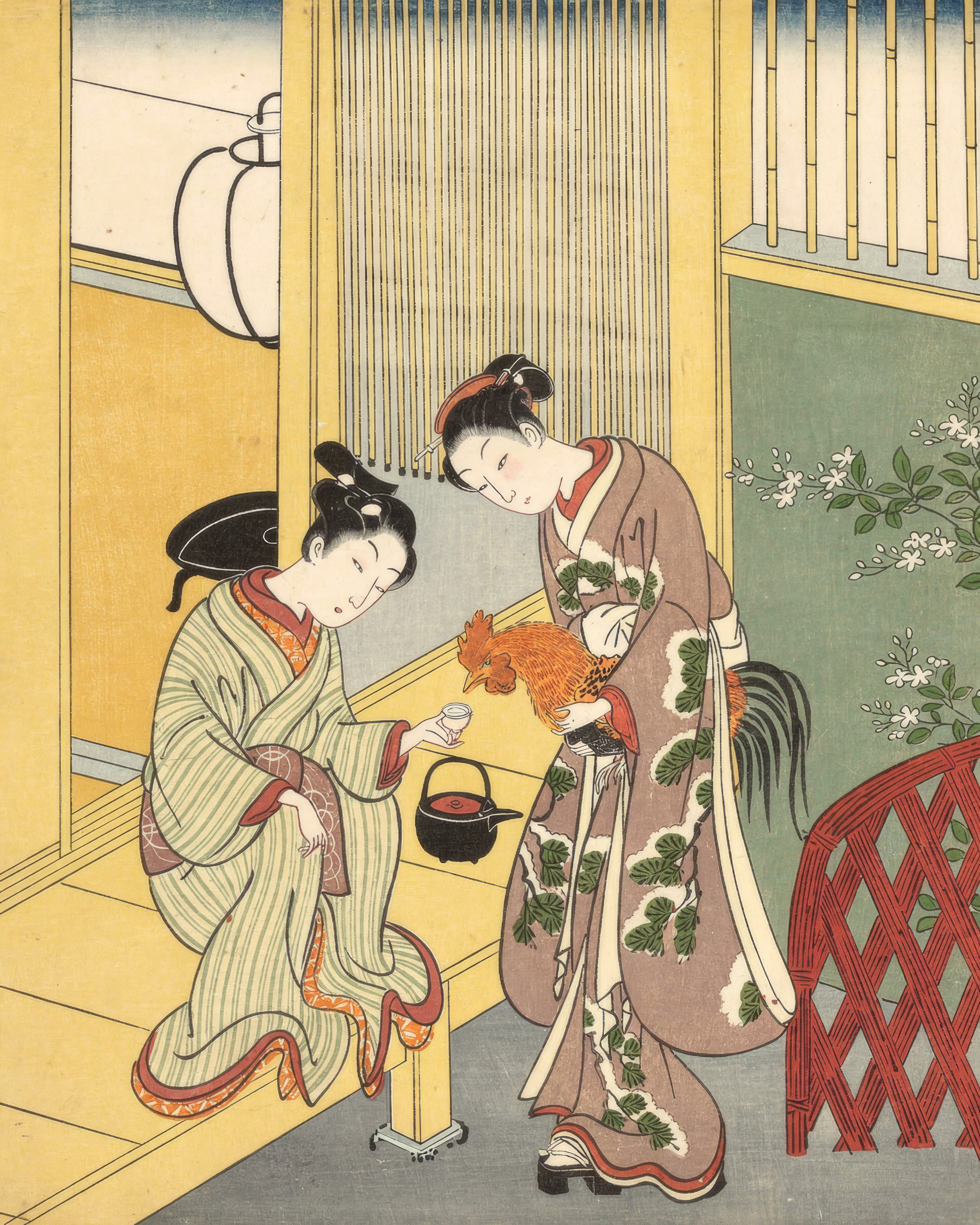 A young couple in a quiet room; one hand covers the clock to hold back the morning.