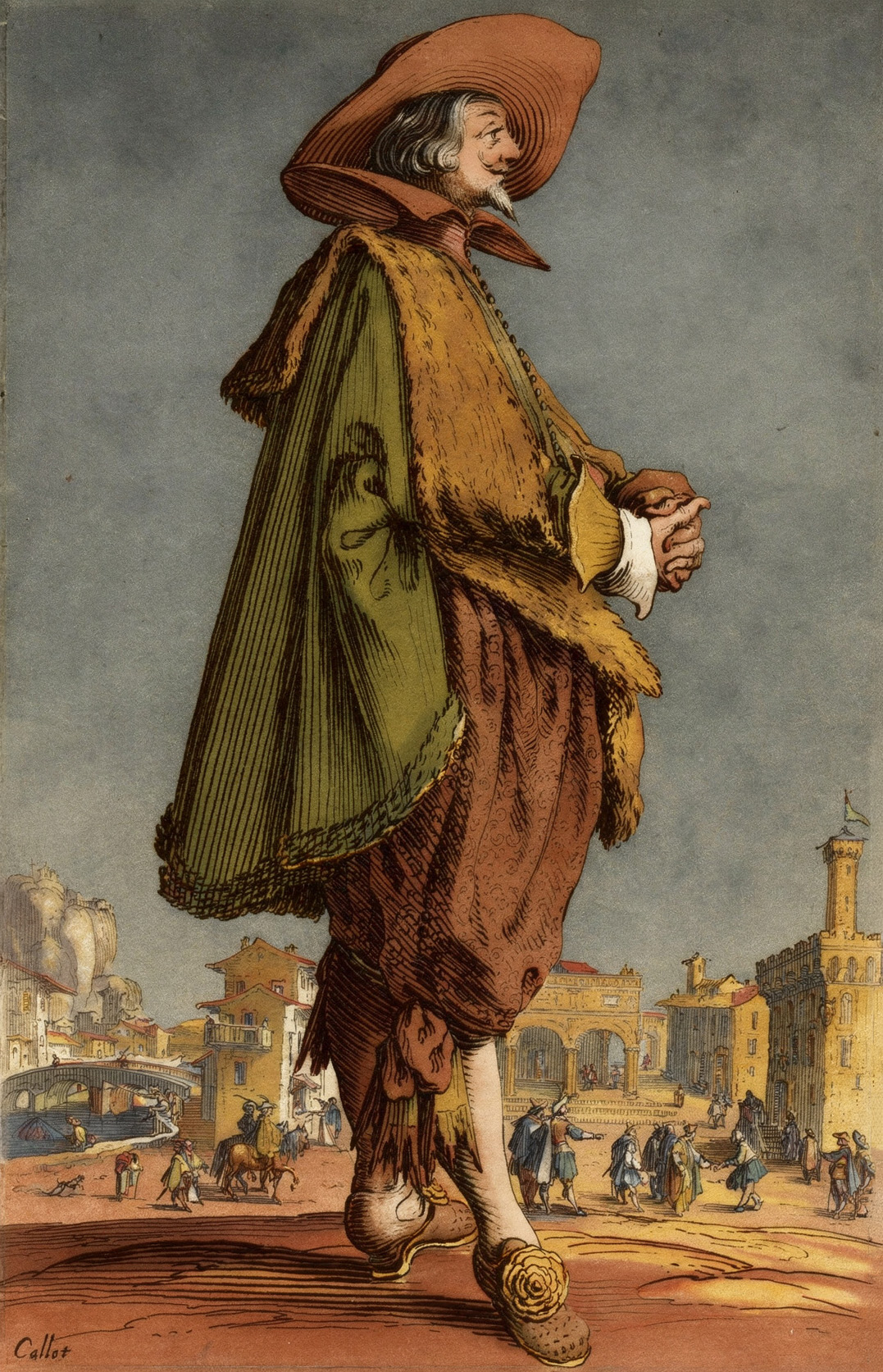 Surrealium edition: Gentleman Standing in Profile