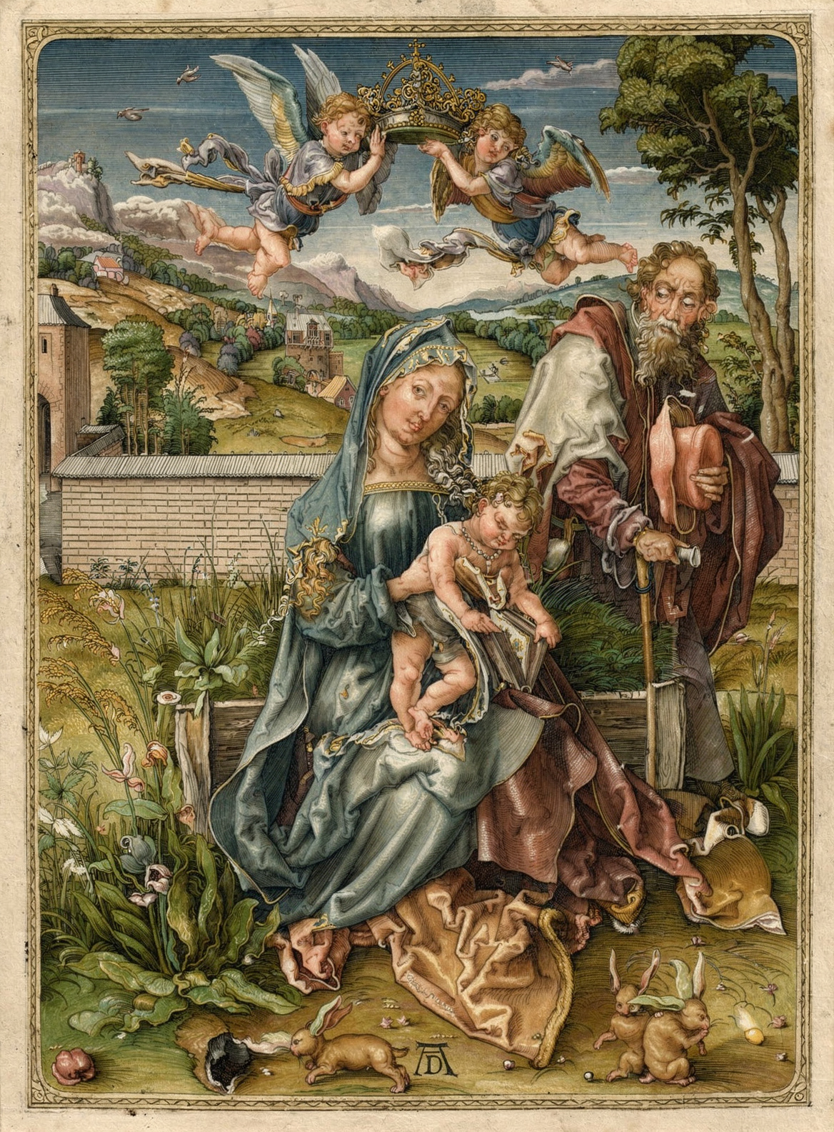 Surrealium edition: The Holy Family with Three Hares