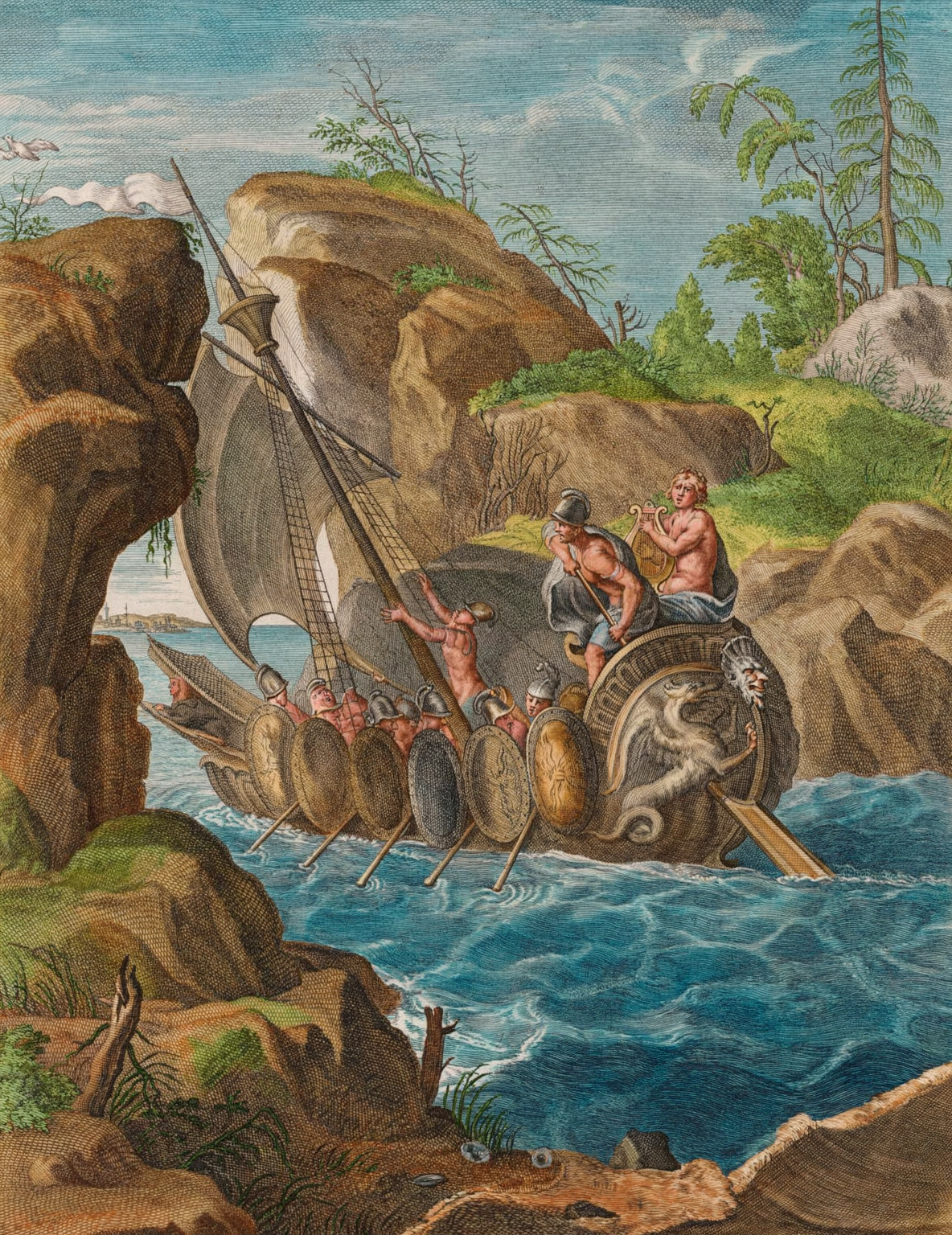 The Argonauts and the Symplegades