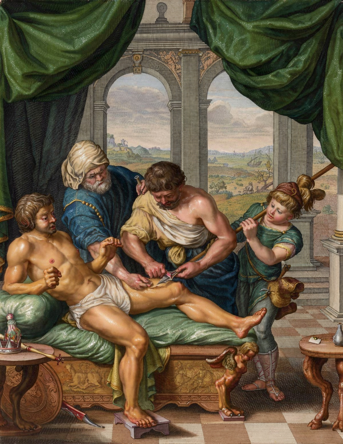Telephus Healed by Achilles’ Spear