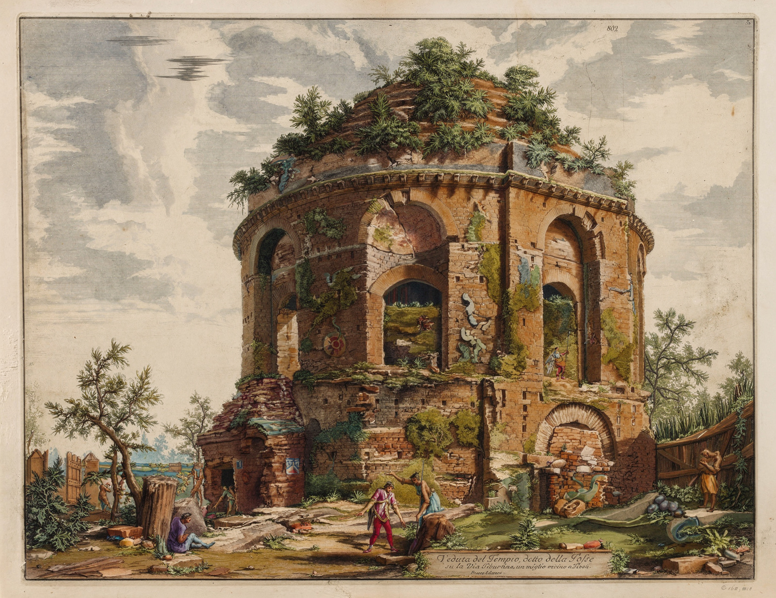 Surrealium edition: The Temple of the Cough, near Tivoli