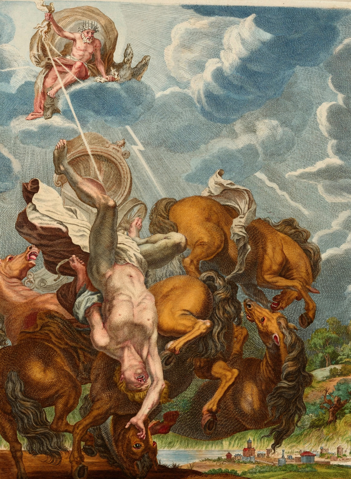Phaethon Struck Down by Jupiter