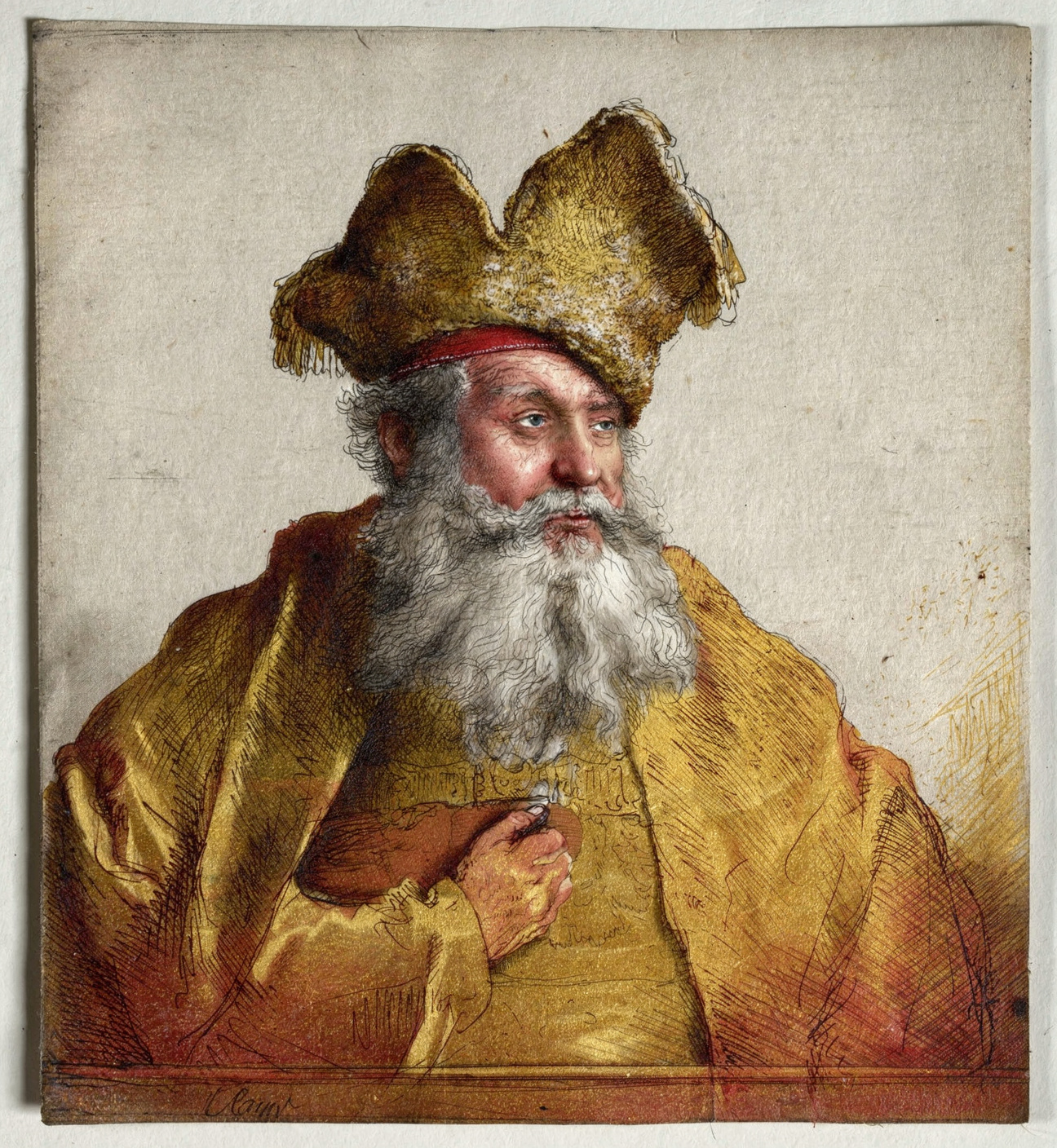 Surrealium edition: Old Man with a Divided Fur Cap