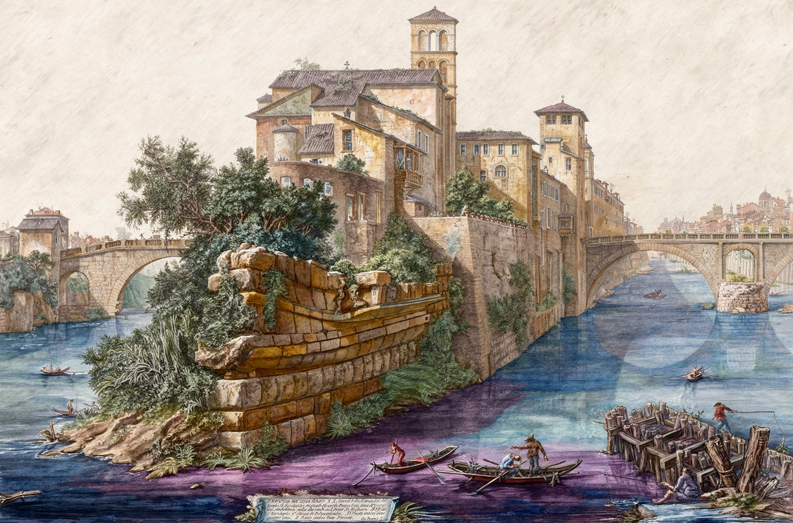 Surrealium edition: The Isola Tiberina