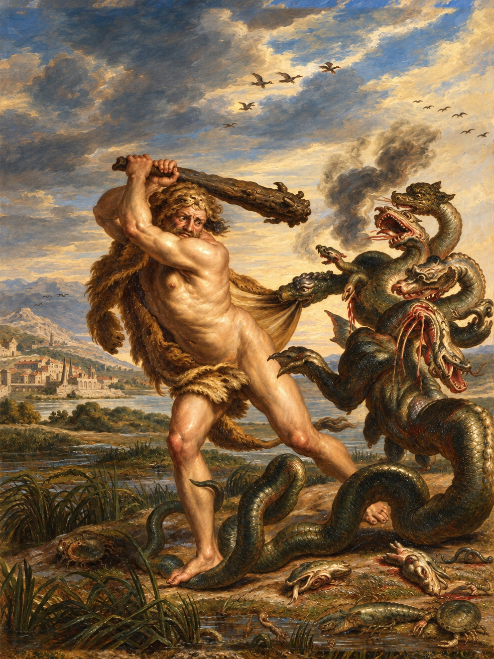 Hercules and the Lernaean Hydra