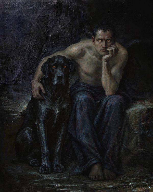 Lucifer’s Hound human portrait — custom painted portrait by Fable