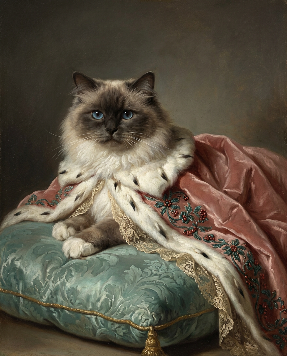 Cats — custom painted portrait by Fable