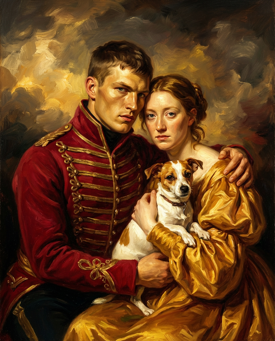 Valentine — custom painted portrait by Fable