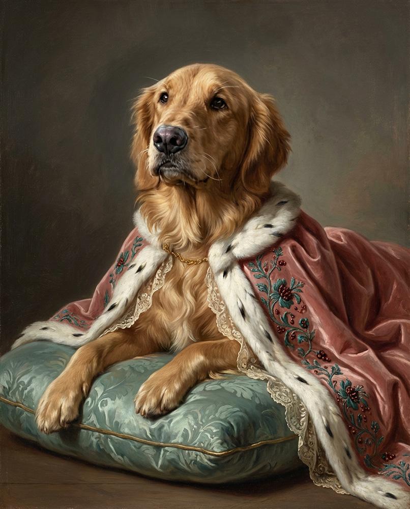 Dogs — custom painted portrait by Fable