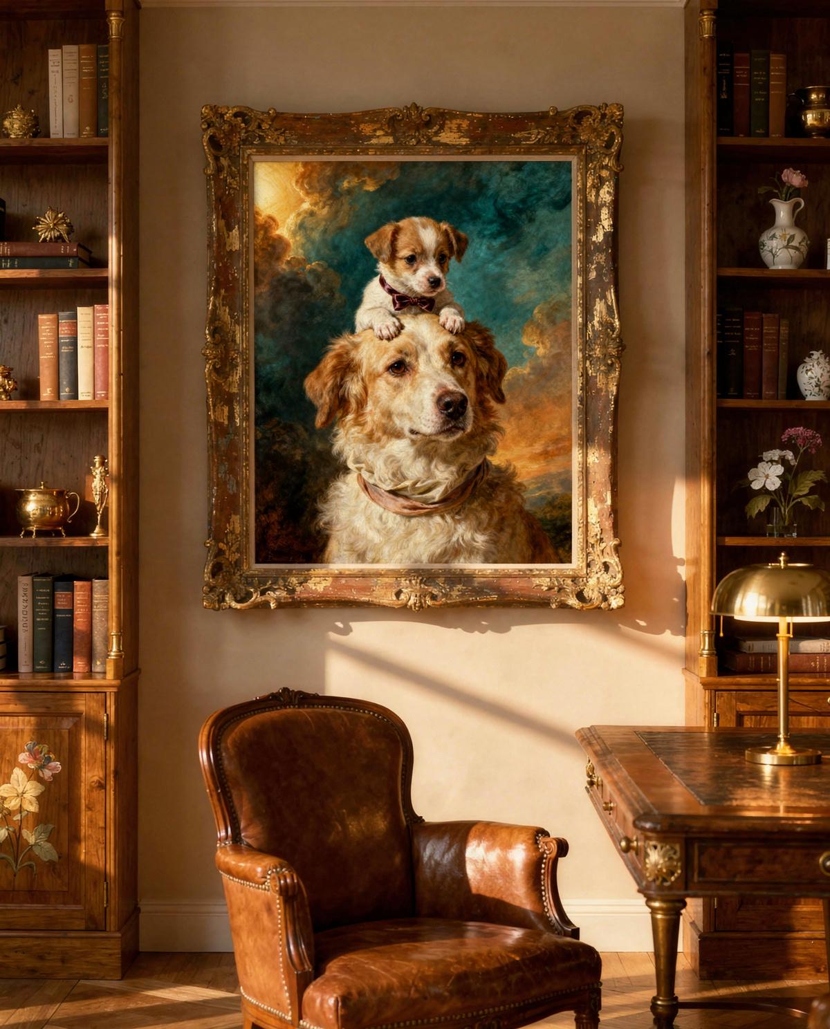Storm Pets human portrait — custom painted portrait by Fable