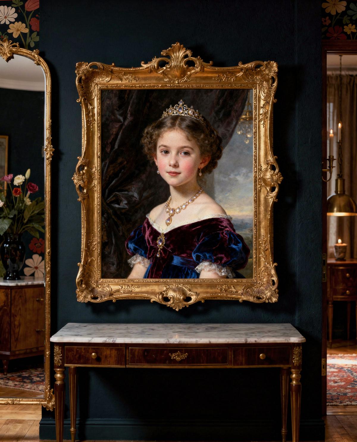 Grace Junior human portrait — custom painted portrait by Fable
