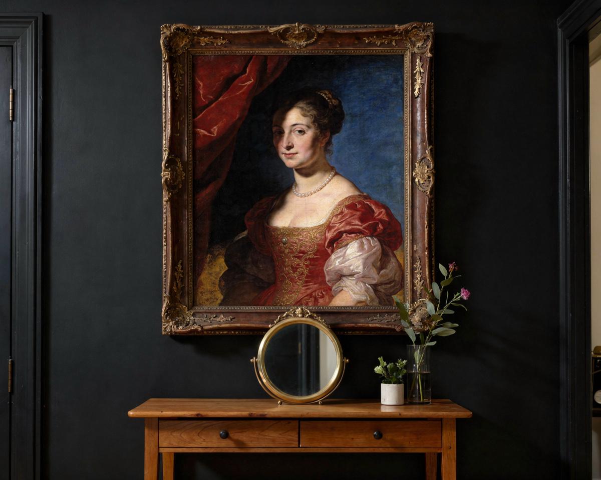 Renaissance human portrait — custom painted portrait by Fable