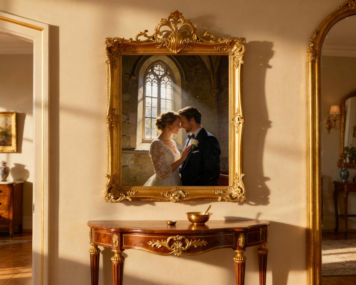 The Chapel human portrait — custom painted portrait by Fable