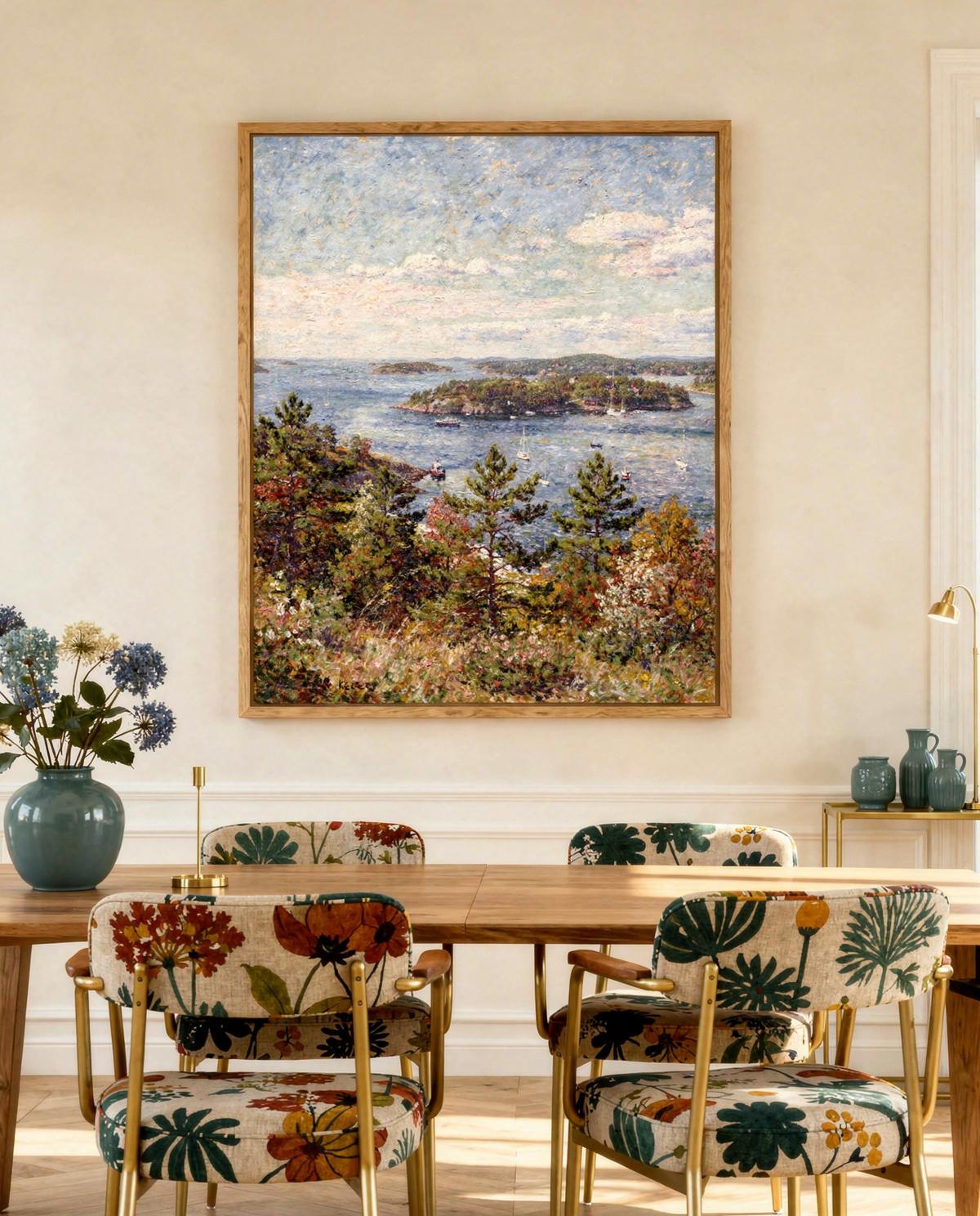 Nature art piece — custom painted portrait by Fable