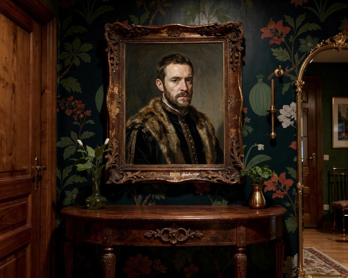 Velázquez human portrait — custom painted portrait by Fable