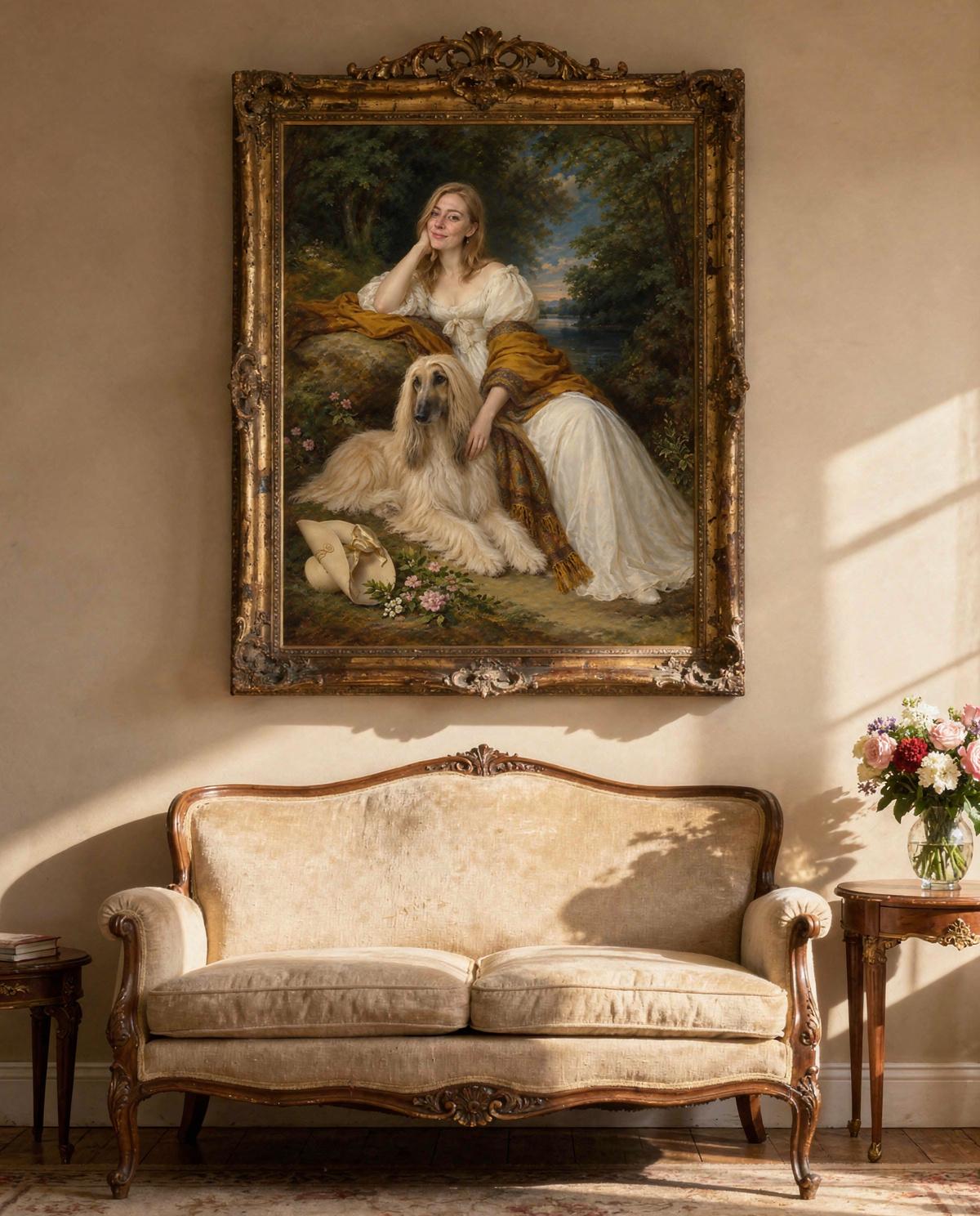 Grand Duchess of Baden human portrait — custom painted portrait by Fable