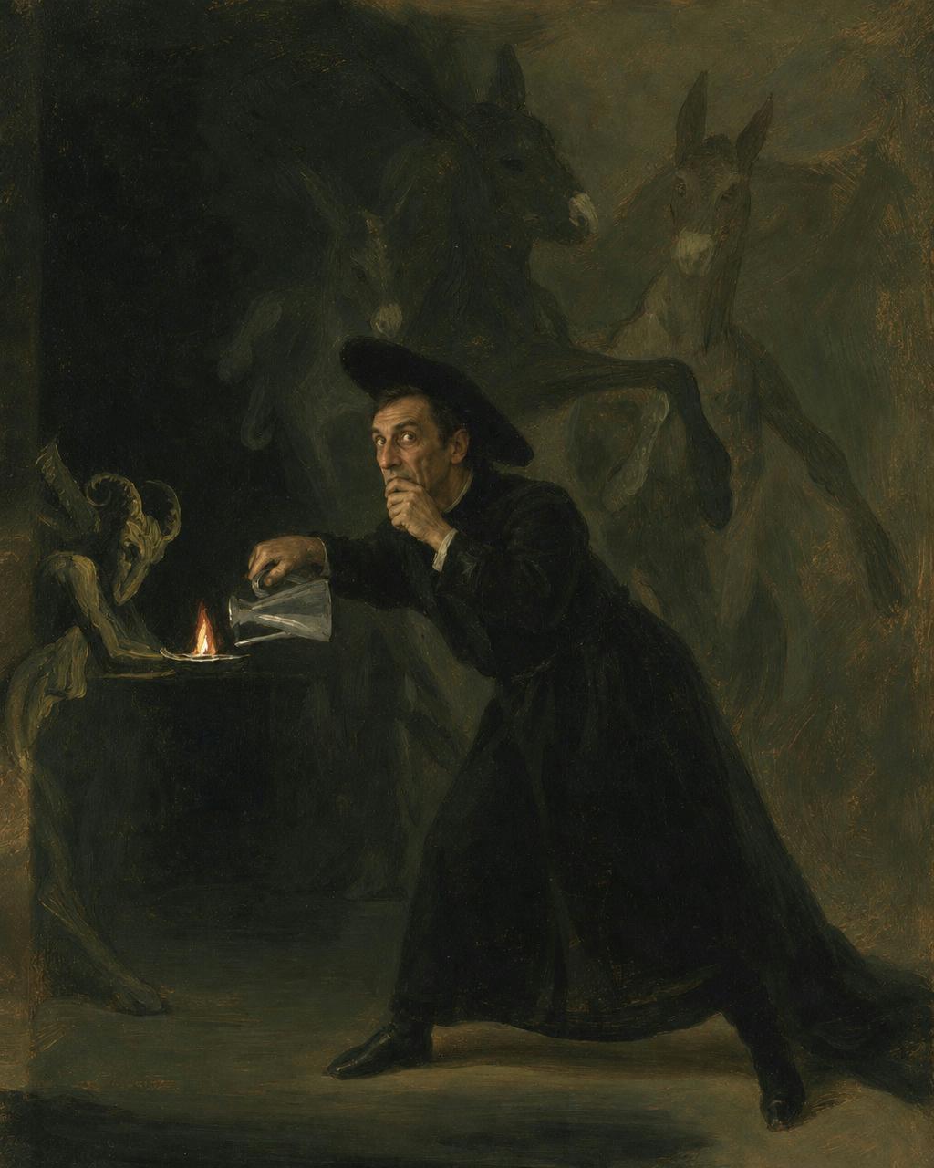 The Bewitched One human portrait — custom painted portrait by Fable