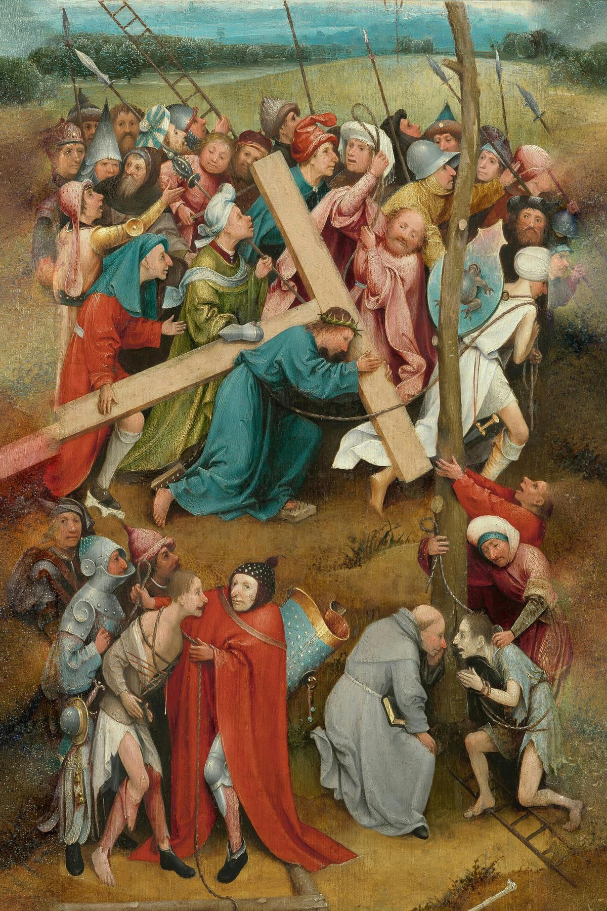 Christ Carrying the Cross (Vienna) by Hieronymus Bosch — archival fine-art print from Fable
