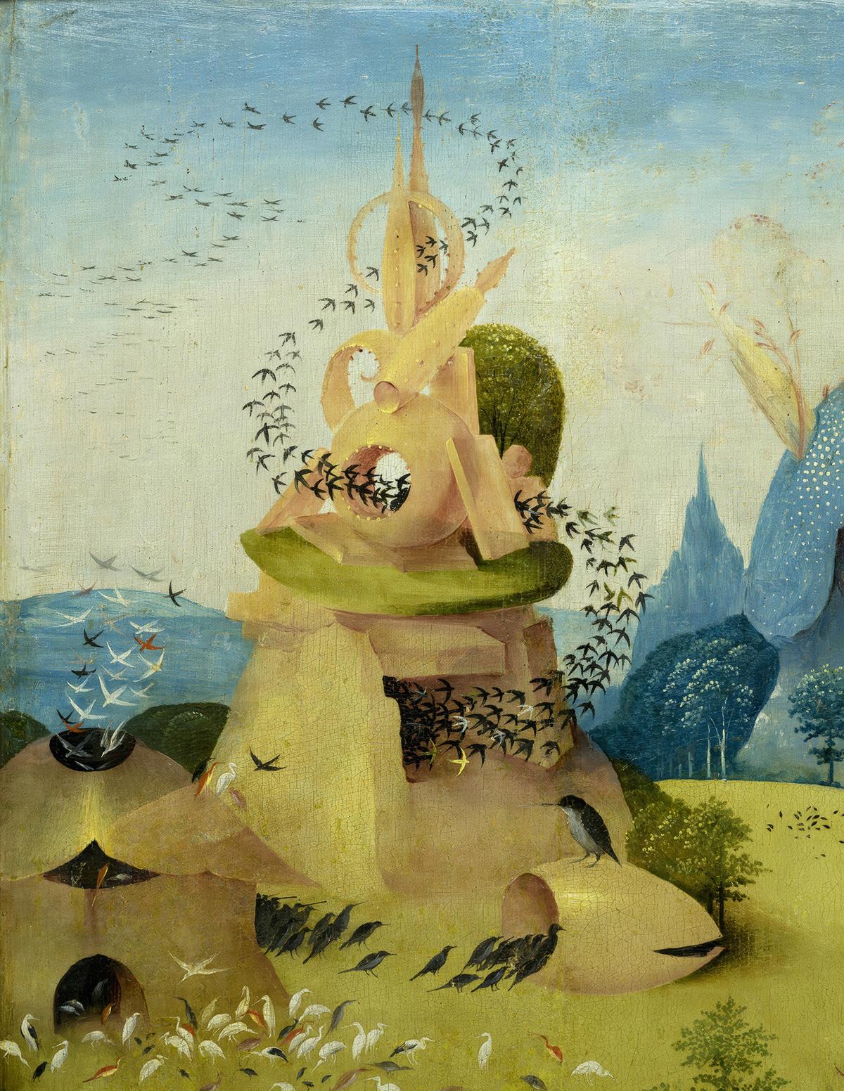 The Tower of Birds by Hieronymus Bosch — archival fine-art print from Fable