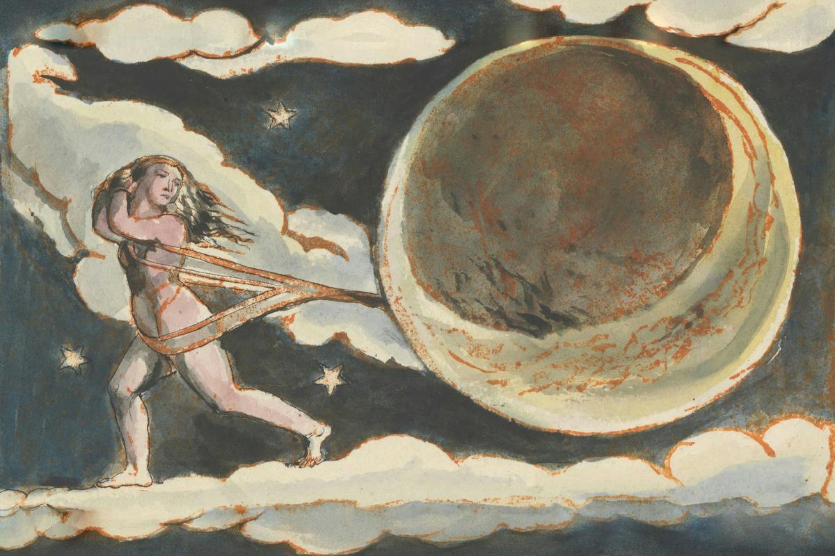 Jerusalem, plate 8 by William Blake — archival fine-art print from Fable