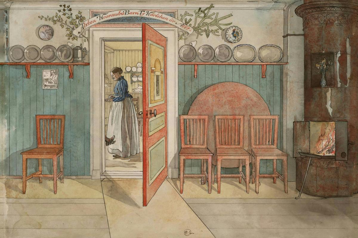 Old Anna. From A Home by Carl Larsson — archival fine-art print from Fable