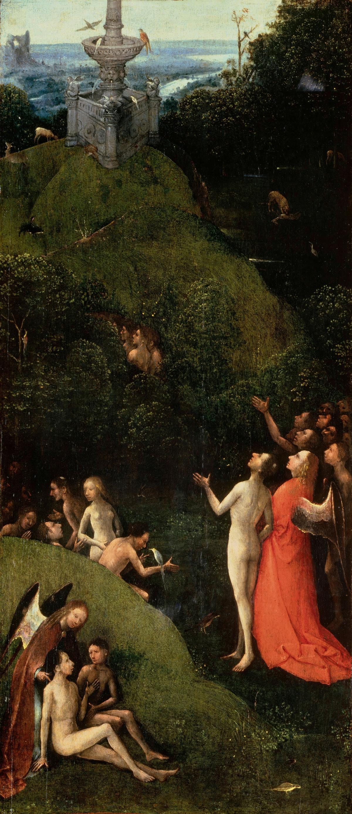 Visions of the Hereafter: Terrestrial Paradise by Hieronymus Bosch — archival fine-art print from Fable